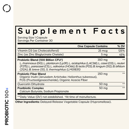 Probiotic+ 100 Billion CFUs