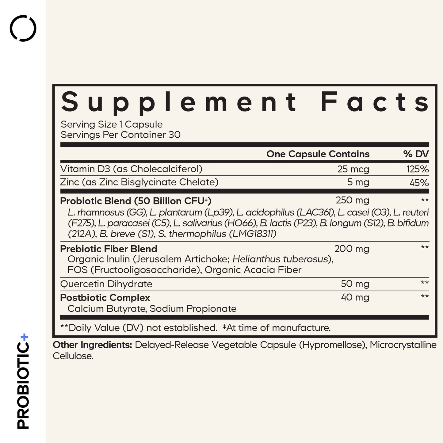 Probiotic+ 50 Billion CFUs