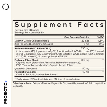 Probiotic+ 50 Billion CFUs