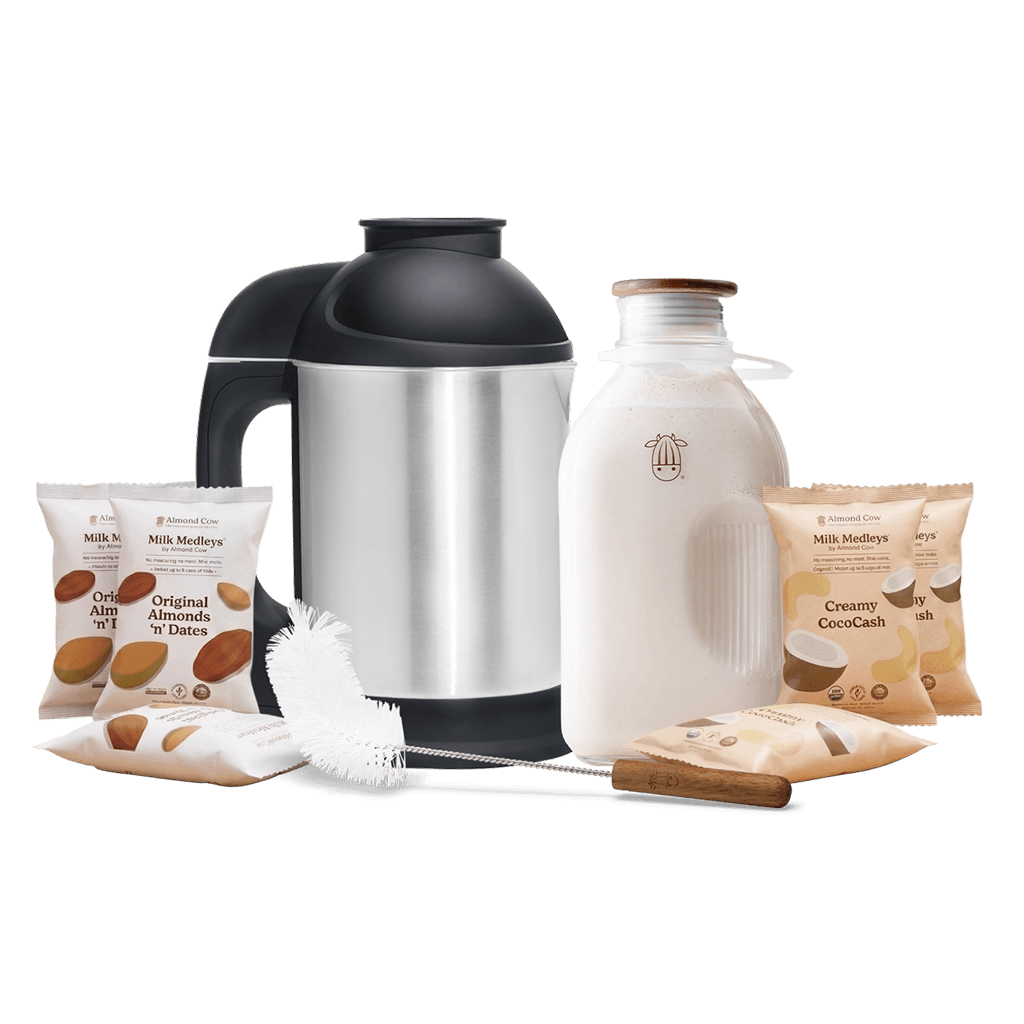Milk-in-a-Minute Bundle: Everything You Need to Make Fresh Plant-Based Milk in Minutes - Vegan America