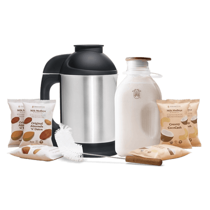 Milk-in-a-Minute Bundle: Everything You Need to Make Fresh Plant-Based Milk in Minutes - Vegan America