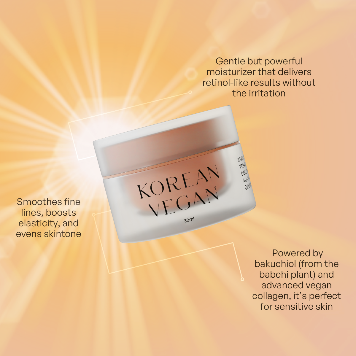 Bakuchiol Vegan Collagen Cream