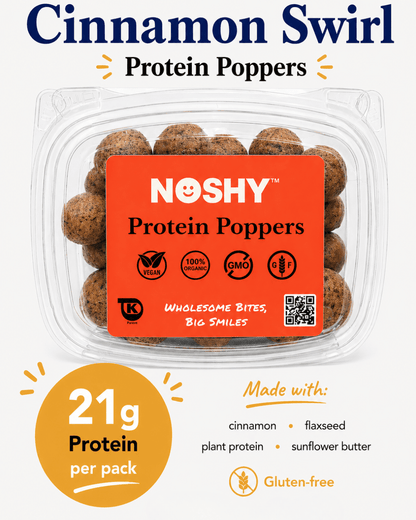 Cinnamon Swirl Protein Poppers - Vegan America