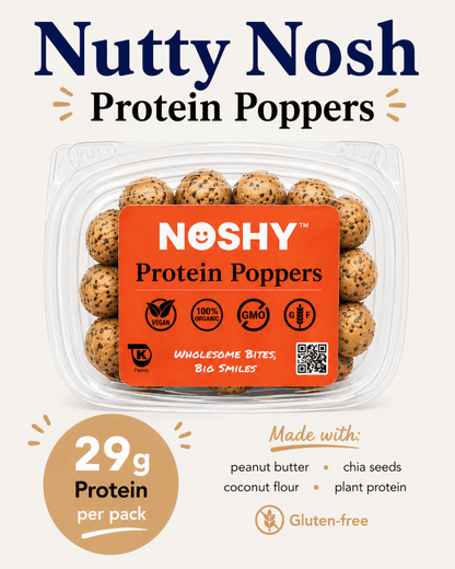 Nutty Nosh Protein Poppers - Vegan America