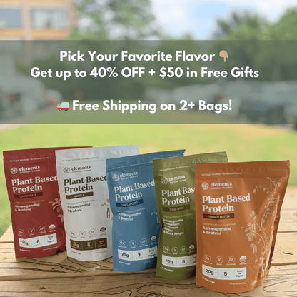 Elements Plant Based Protein + Travel Packs - Vegan America