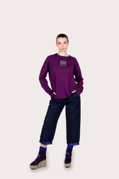 pull Pauline purple - Vegan America