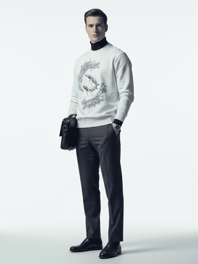 Whale Poem sweatshirt - Vegan America