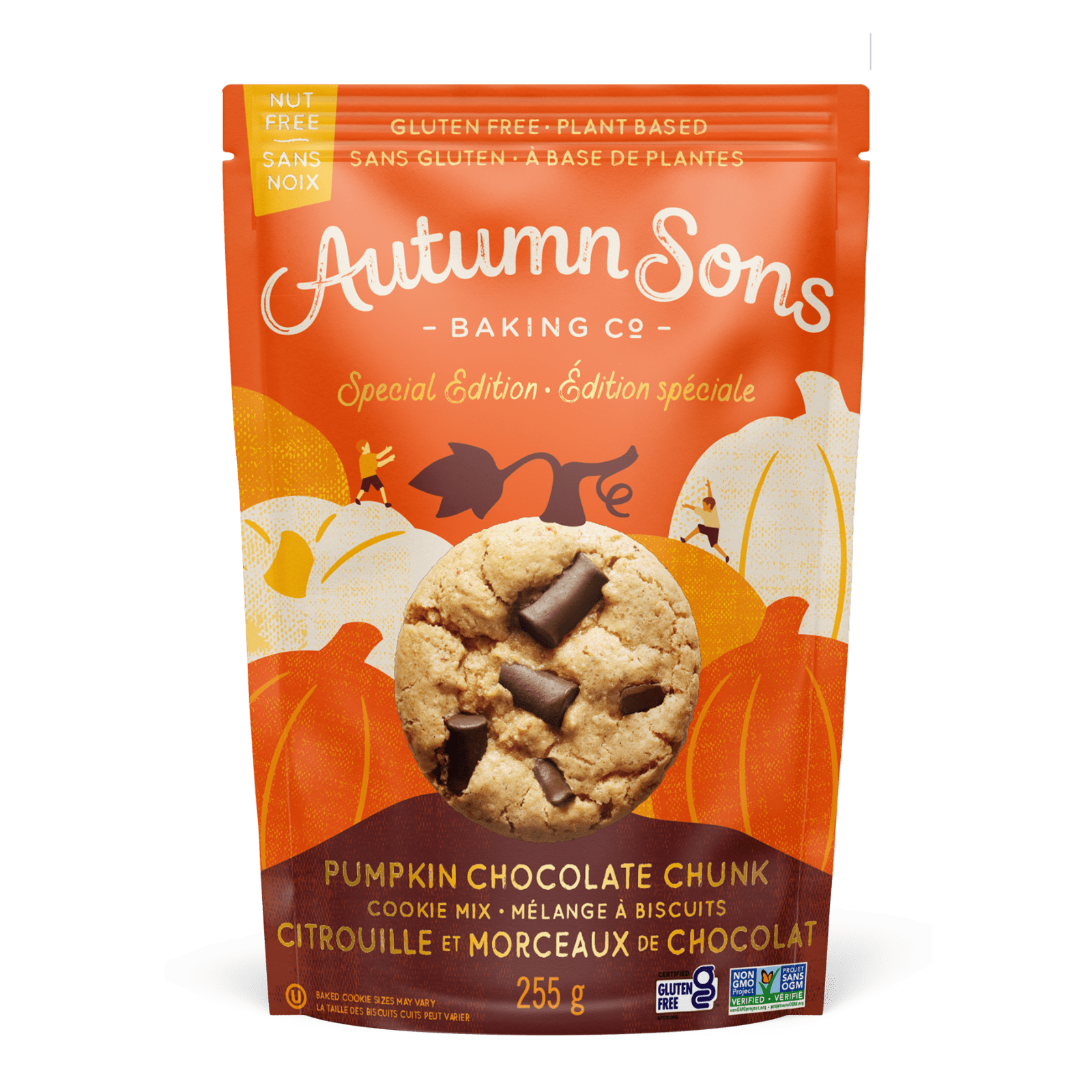 Pumpkin Chocolate Chunk Cookie Mixes - Vegan America