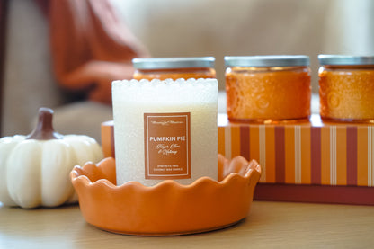 Pumpkin Pie Natural Candle 8oz Kaia Collection - Vegan America