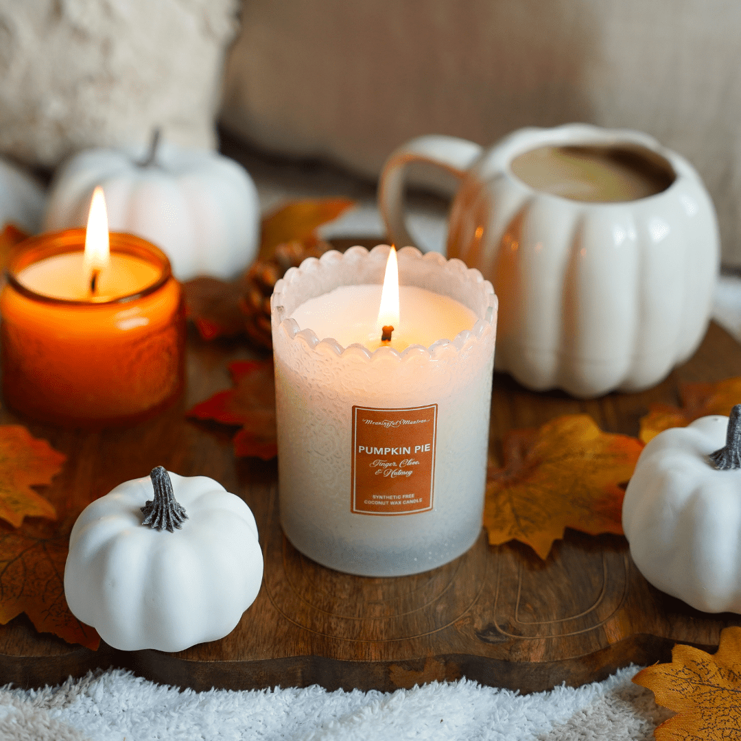 Pumpkin Pie Natural Candle 8oz Kaia Collection - Vegan America