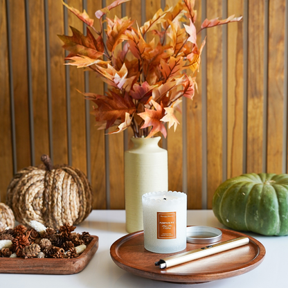 Pumpkin Pie Natural Candle 8oz Kaia Collection - Vegan America