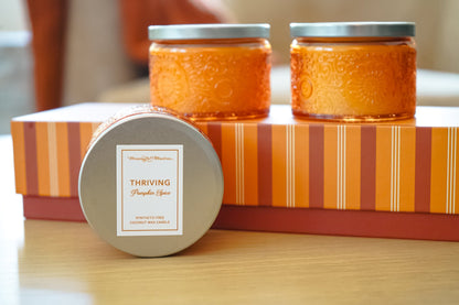 Pumpkin Spice Natural Candle 4oz Ellie Collection - Vegan America