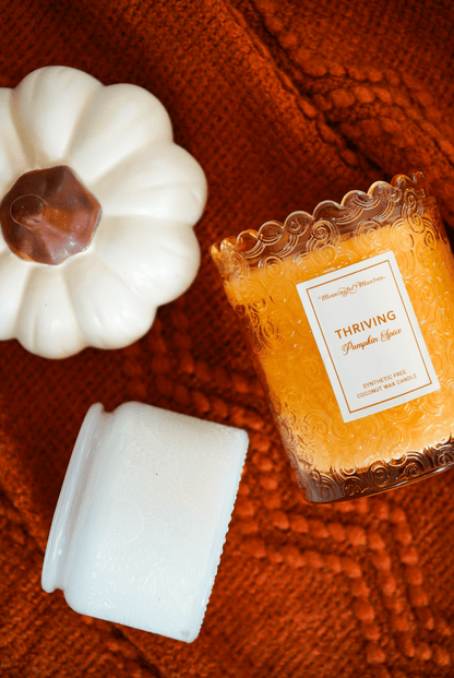 Pumpkin Spice Natural Candle 8oz Kaia Collection - Vegan America