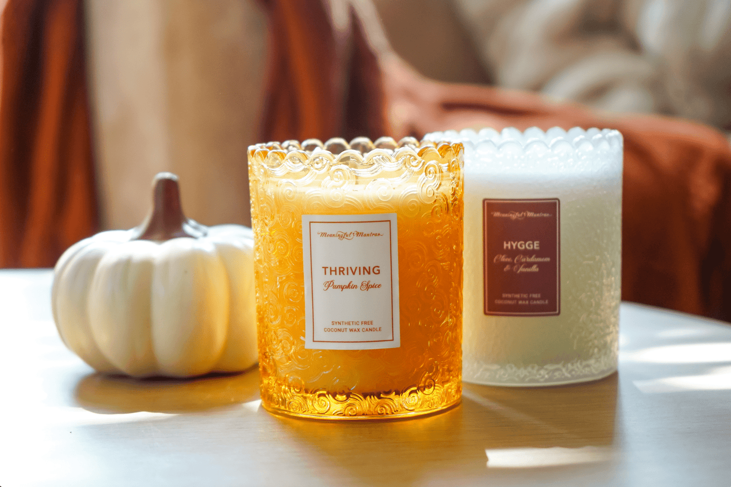 Pumpkin Spice Natural Candle 8oz Kaia Collection - Vegan America