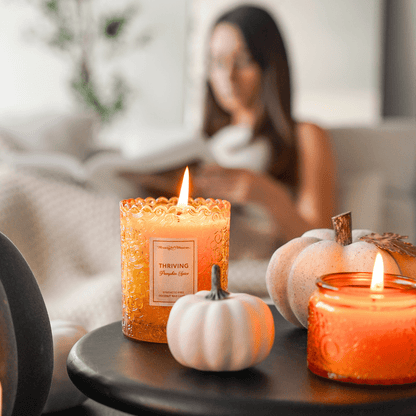 Pumpkin Spice Natural Candle 8oz Kaia Collection - Vegan America