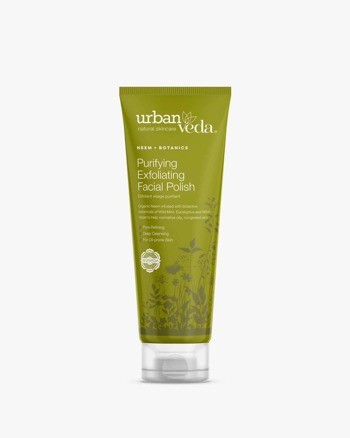 Purifying Face Scrub for Oily & Acne - Prone Skin - Vegan America