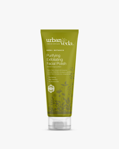 Purifying Face Scrub for Oily & Acne - Prone Skin - Vegan America