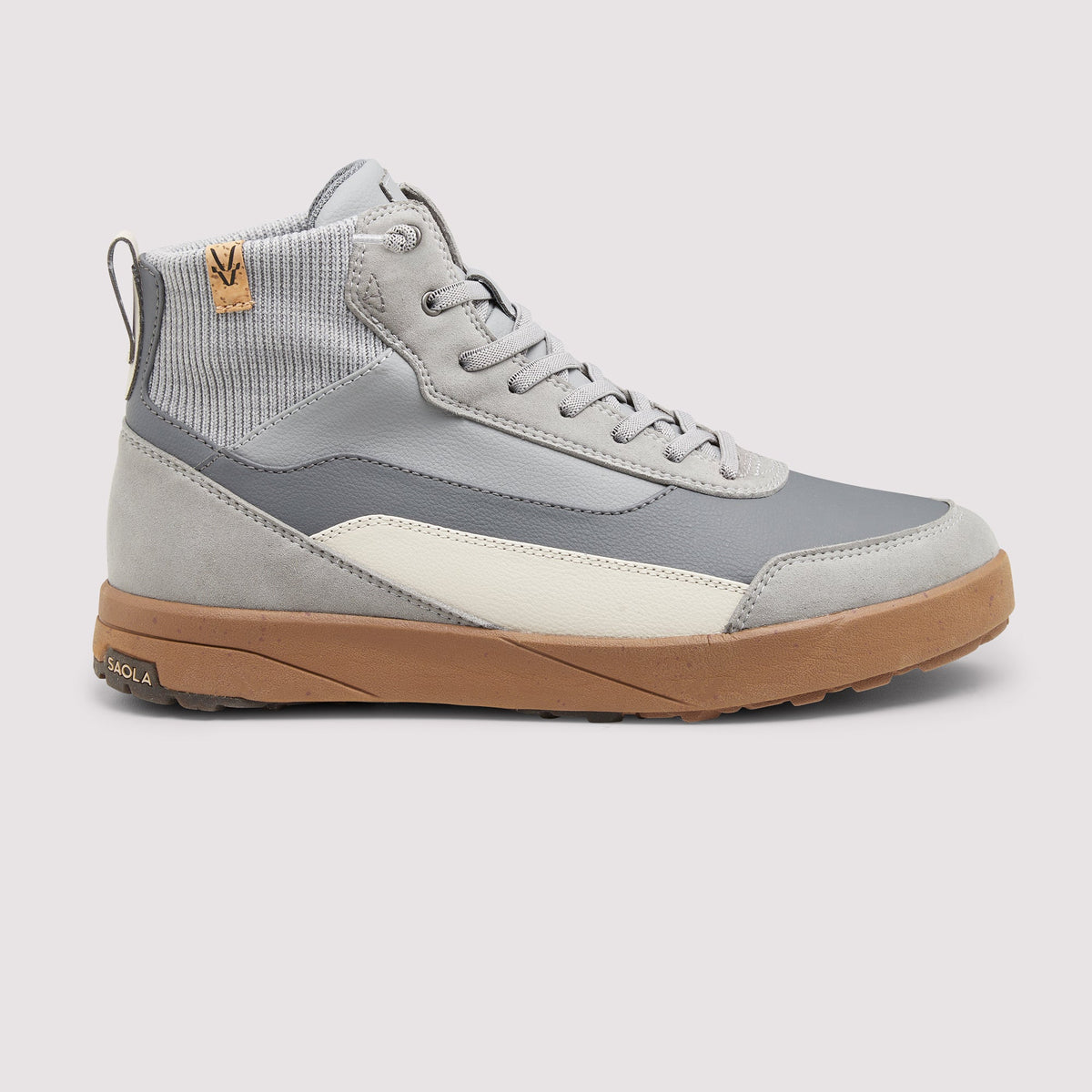 Quito Mid Waterproof M Grey - Vegan America