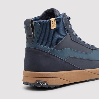 Quito Mid Waterproof M Navy - Vegan America