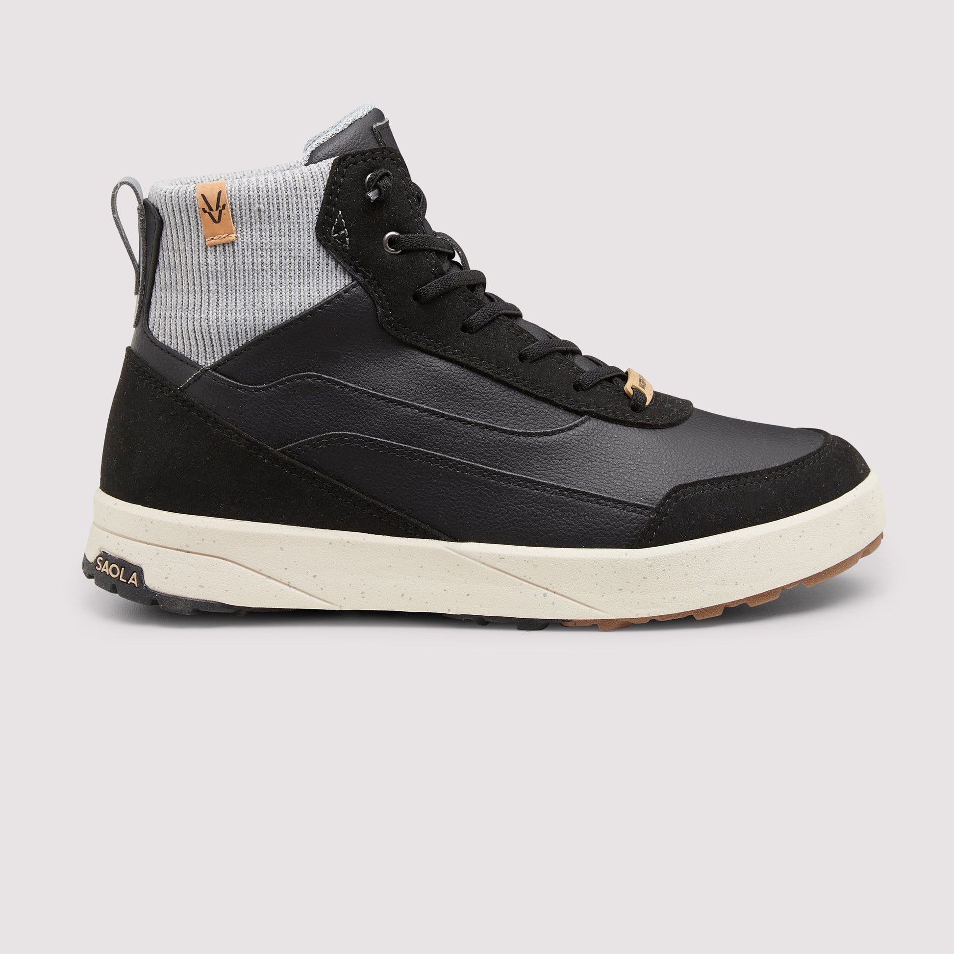 Quito Mid Waterproof W Black - Vegan America