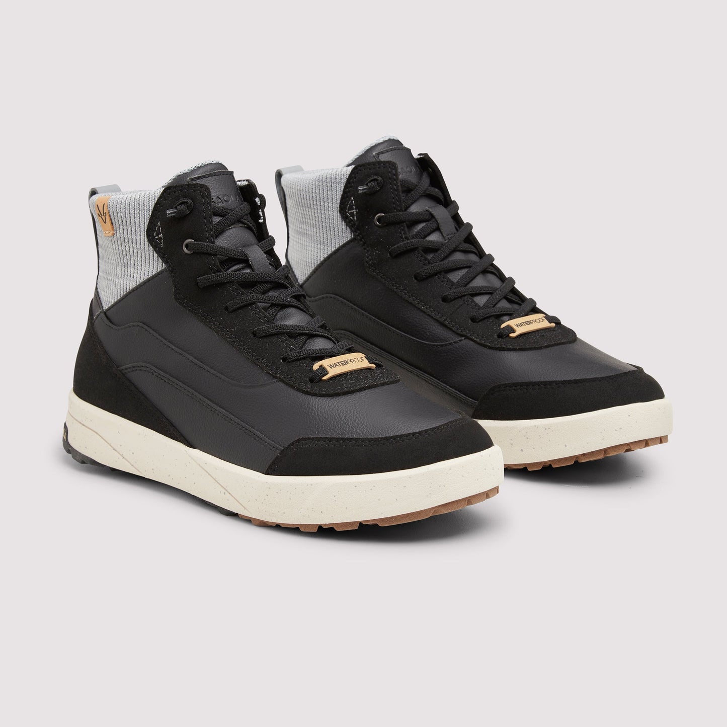 Quito Mid Waterproof W Black - Vegan America
