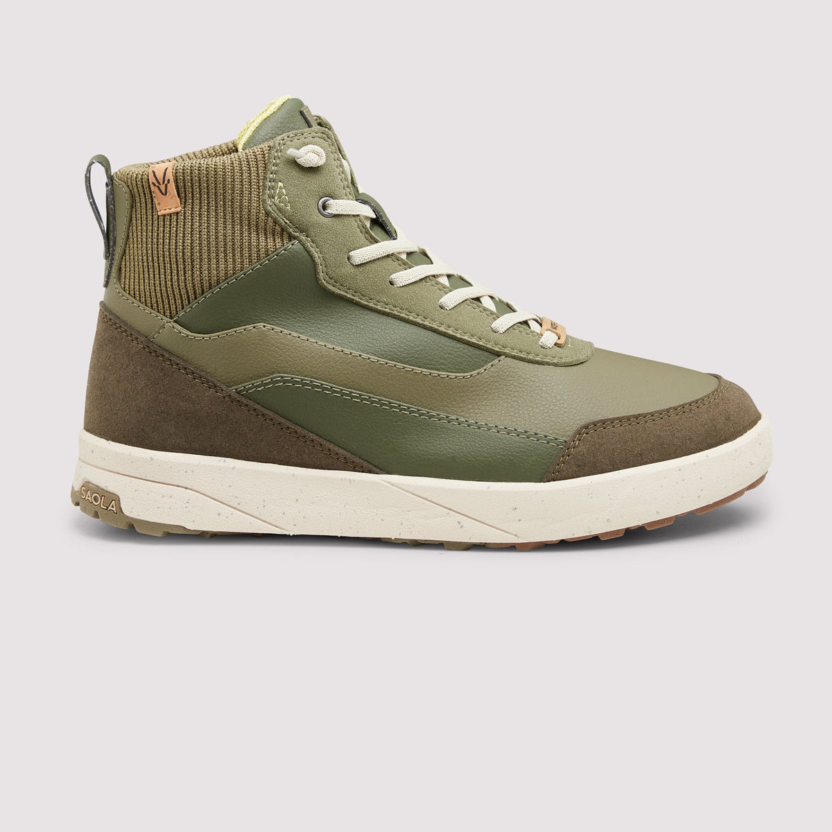 Quito Mid Waterproof W Olive - Vegan America