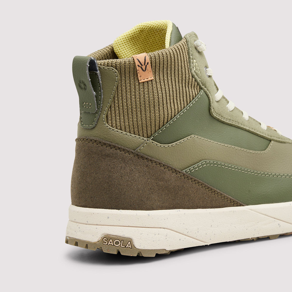 Quito Mid Waterproof W Olive - Vegan America