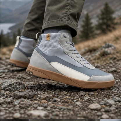 Quito Mid Waterproof M Grey - Vegan America