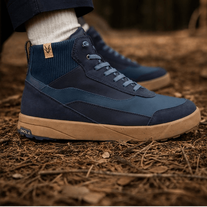 Quito Mid Waterproof M Navy - Vegan America