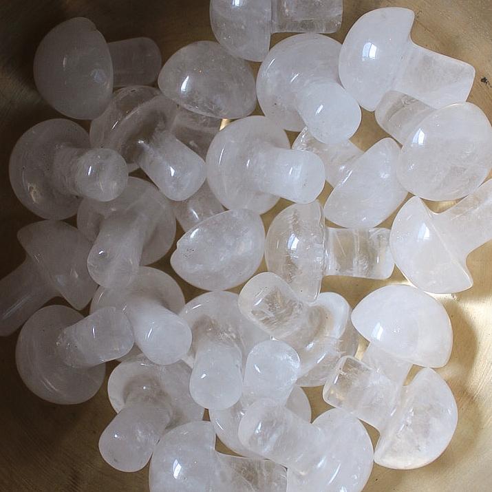 Mini Crystal Mushroom - Humanist Beauty