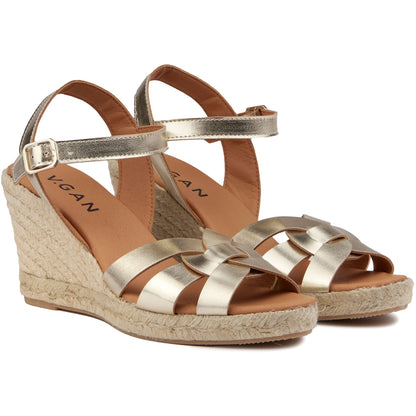Rhubarb Espadrille Sandals - Vegan America
