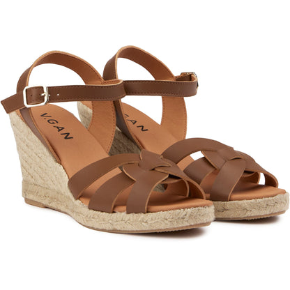 Rhubarb Espadrille Sandals - Vegan America