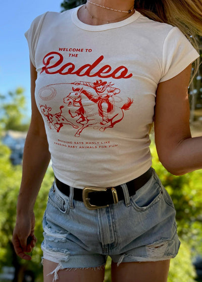 Rodeo Baby Tee - Vegan America
