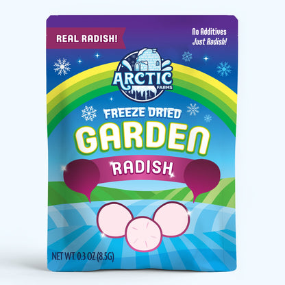 Freeze Dried Radish Chips