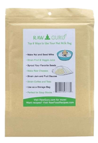 Nut Milk Bag (Nylon with String) - Vegan America