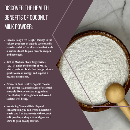Organic Coconut Milk Powder - 44LB - Vegan America