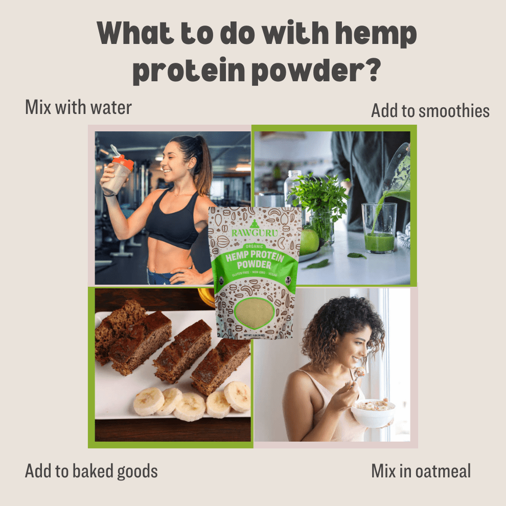 Hemp Protein Powder - 16oz - Vegan America
