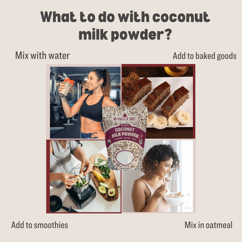 Organic Coconut Milk Powder - 16 oz - Vegan America