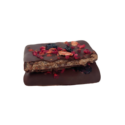CHOCOLATE, BERRY MINI TRUFFLE BARS/12 bars
