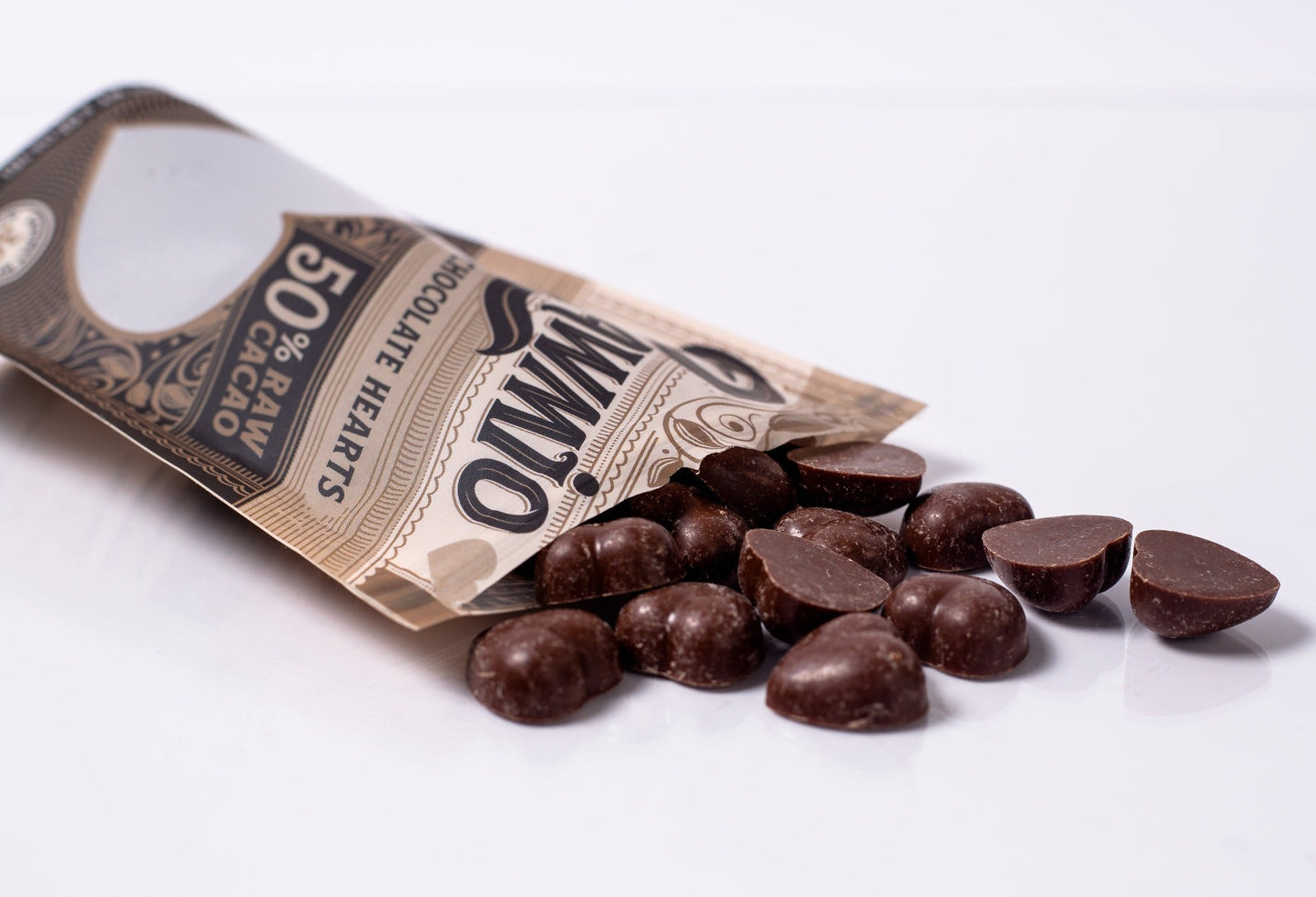 Raw Oat Milk Chocolate Hearts - Vegan America