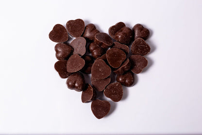 Raw Oat Milk Chocolate Hearts - Vegan America