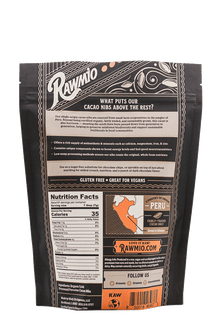 Raw Organic Cacao Nibs - 16 oz - Vegan America