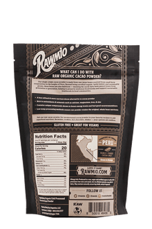 Raw Organic Cacao Powder - 16 oz - Vegan America