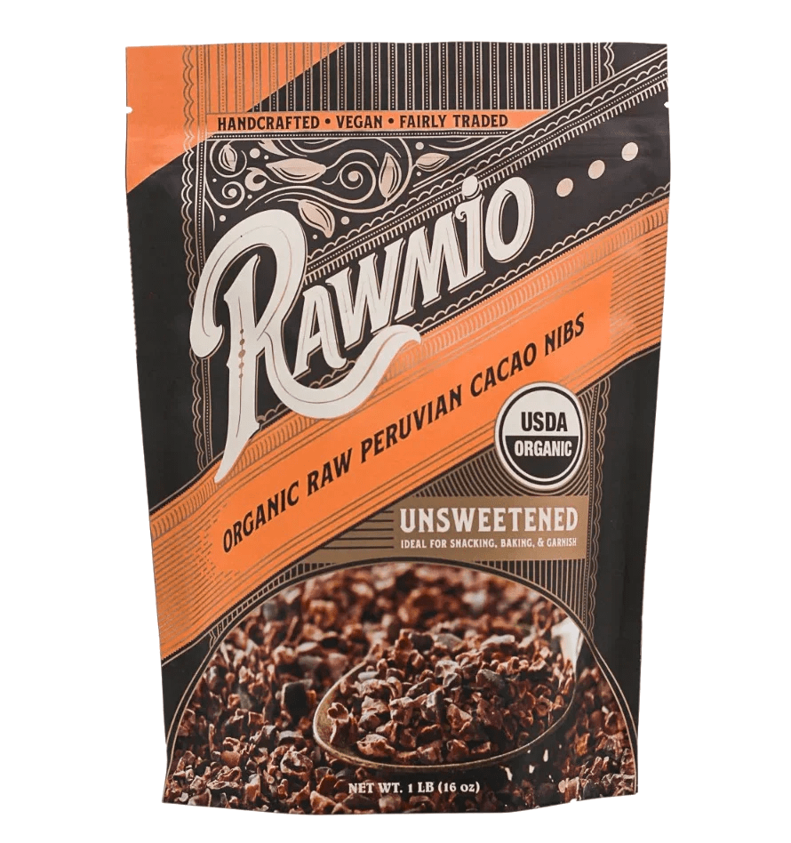 Raw Organic Cacao Nibs - 16 oz - Vegan America