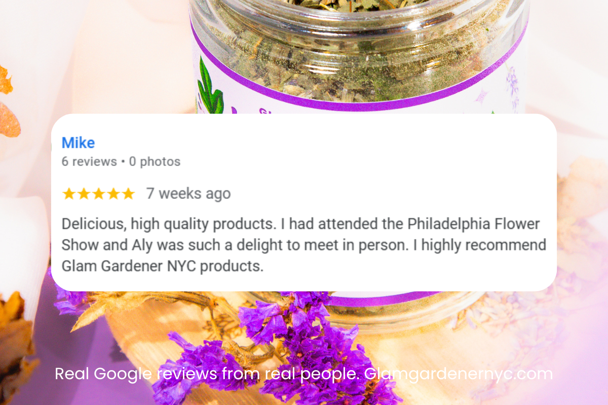 LAVENDER DREAMS | Soothing, floral evening pre-bagged tea with Wildcrafted Sassafras, Bayberry & Organic Lavender