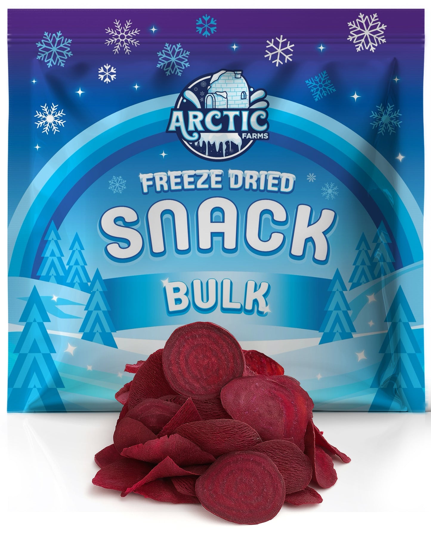 Freeze Dried Red Beet Chips