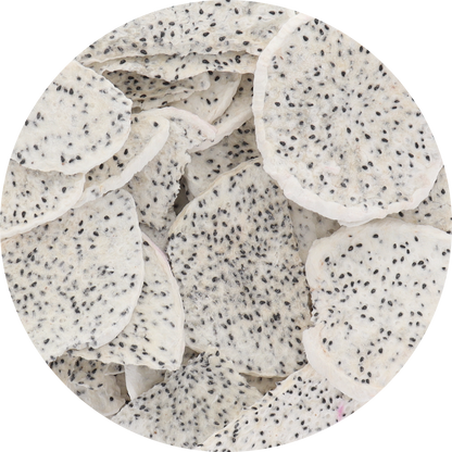 Freeze Dried White Dragon Fruit Slices