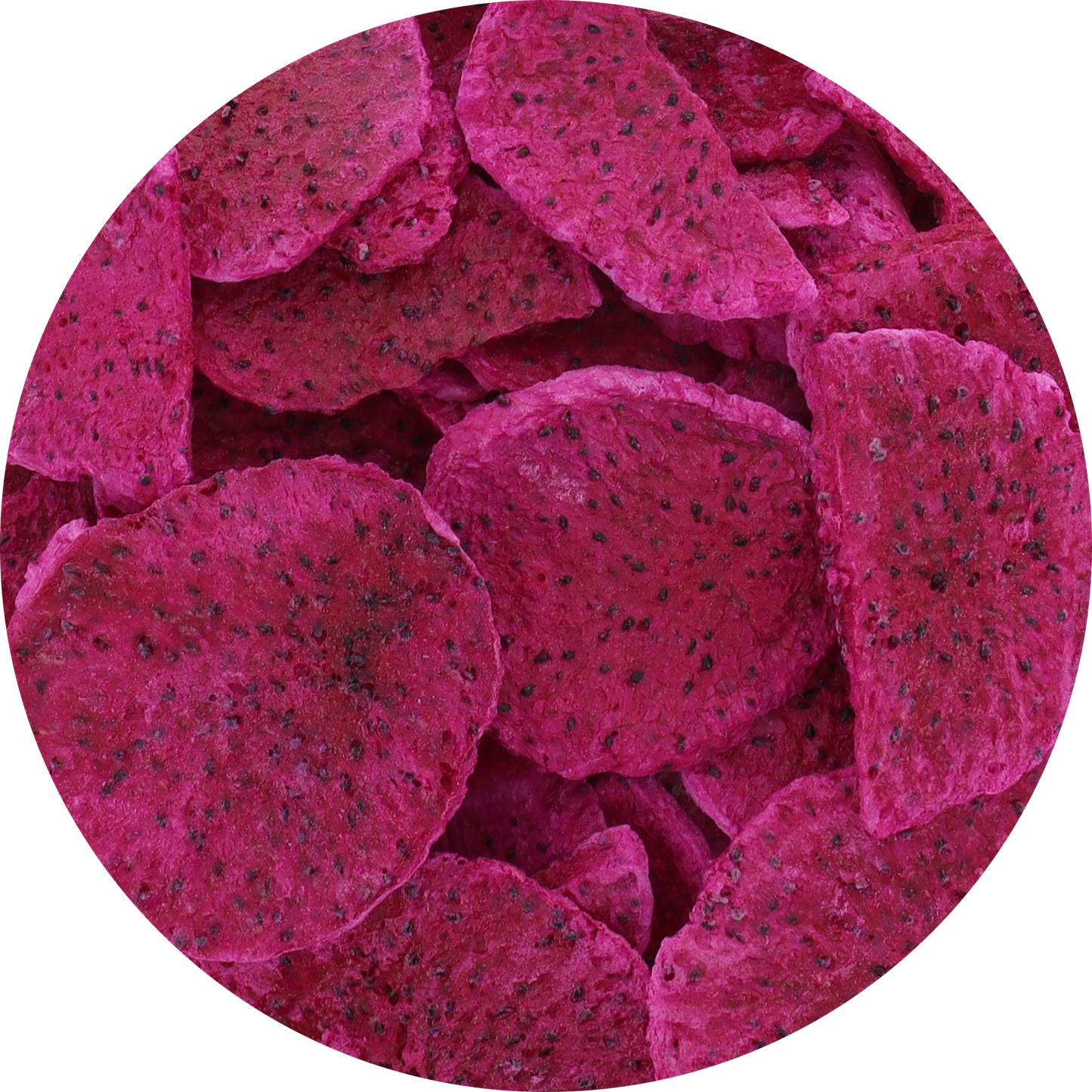 Freeze Dried Red Dragon Fruit Slices