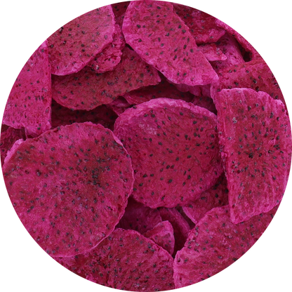 Freeze Dried Red Dragon Fruit Slices