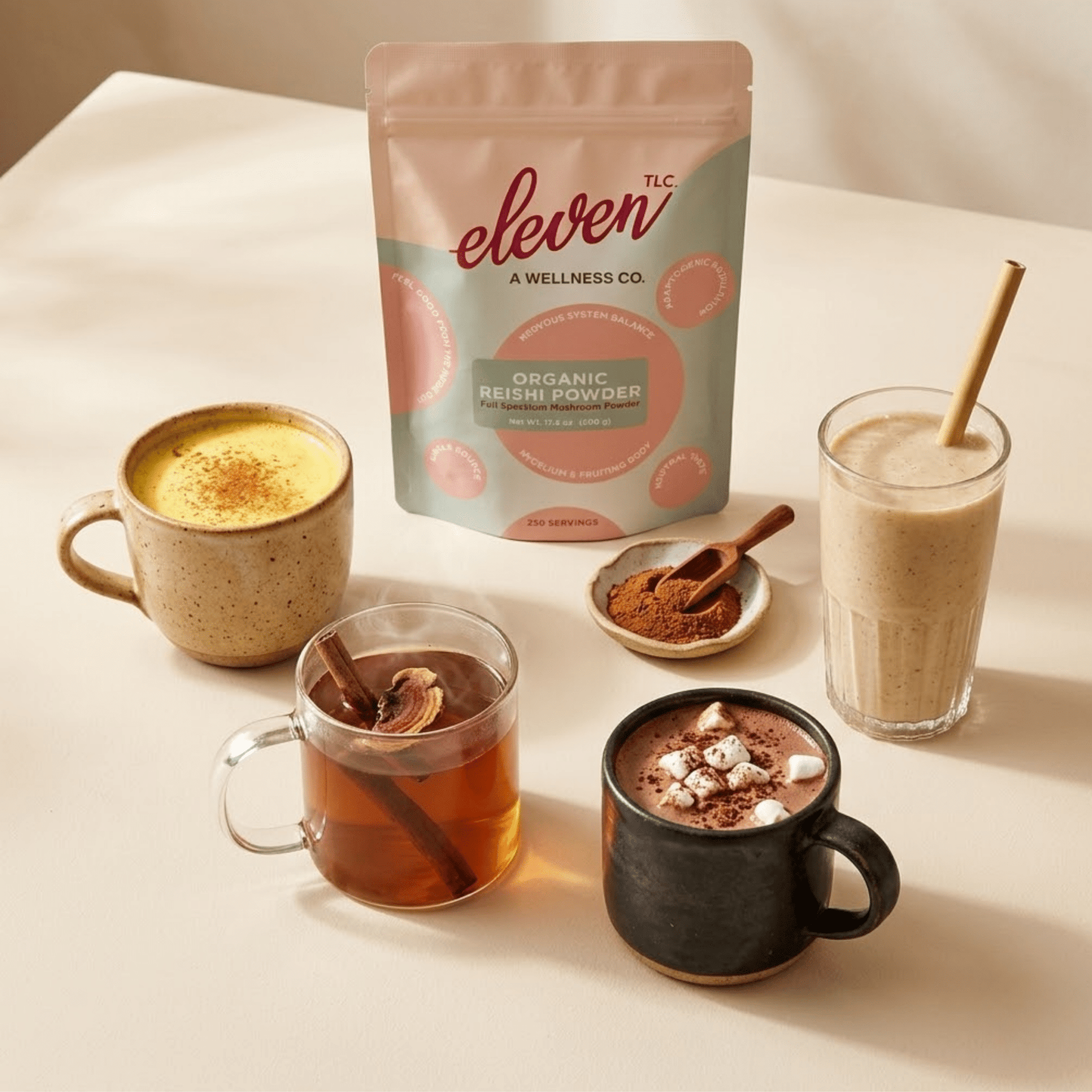 Organic Reishi Mushroom Powder - Vegan America